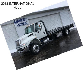 2018 INTERNATIONAL 4300