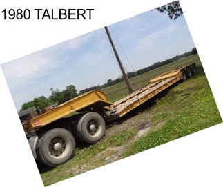 1980 TALBERT