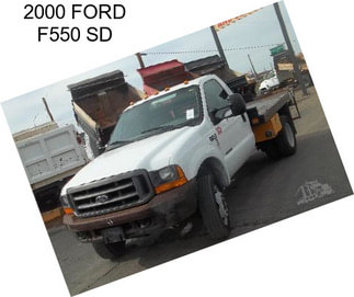 2000 FORD F550 SD