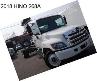 2018 HINO 268A