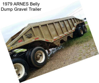 1979 ARNES Belly Dump Gravel Trailer