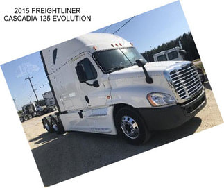 2015 FREIGHTLINER CASCADIA 125 EVOLUTION