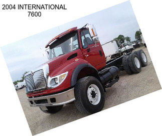 2004 INTERNATIONAL 7600