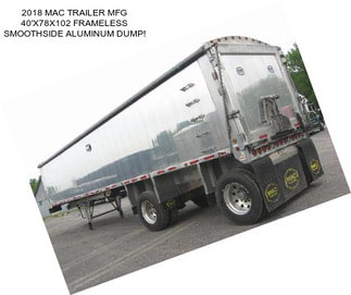 2018 MAC TRAILER MFG 40\'X78\