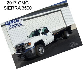 2017 GMC SIERRA 3500