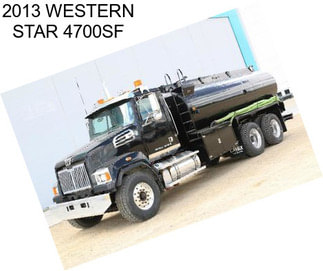 2013 WESTERN STAR 4700SF