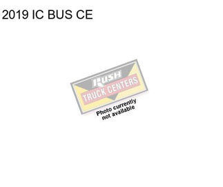 2019 IC BUS CE