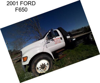 2001 FORD F650