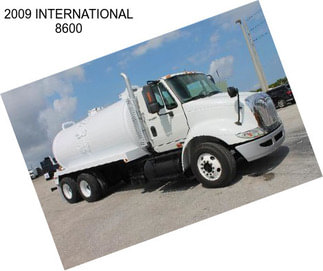 2009 INTERNATIONAL 8600