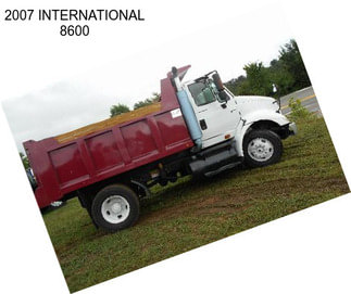 2007 INTERNATIONAL 8600