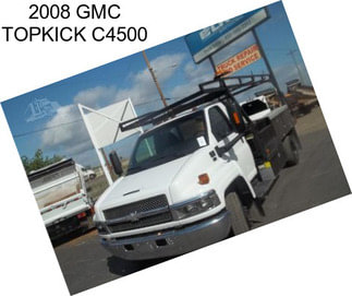 2008 GMC TOPKICK C4500