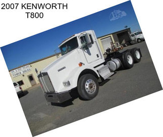 2007 KENWORTH T800