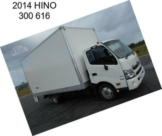 2014 HINO 300 616