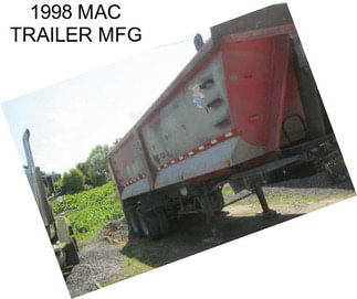 1998 MAC TRAILER MFG