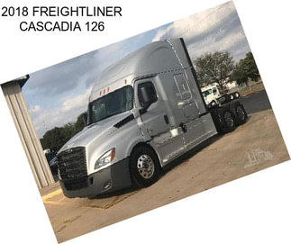 2018 FREIGHTLINER CASCADIA 126