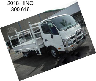 2018 HINO 300 616