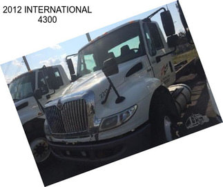 2012 INTERNATIONAL 4300