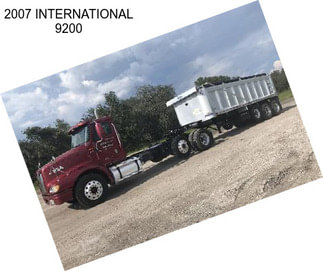 2007 INTERNATIONAL 9200