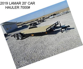 2019 LAMAR 20\' CAR HAULER 7000#