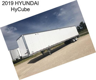 2019 HYUNDAI HyCube