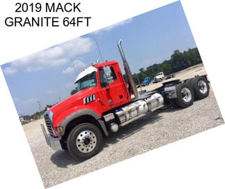 2019 MACK GRANITE 64FT