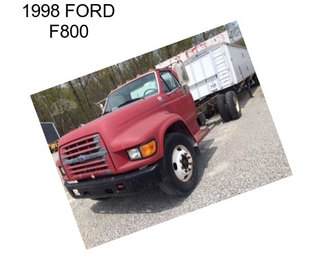 1998 FORD F800