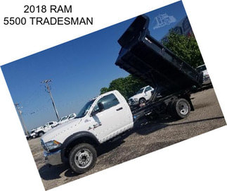 2018 RAM 5500 TRADESMAN