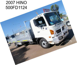 2007 HINO 500FD1124