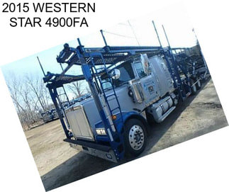 2015 WESTERN STAR 4900FA