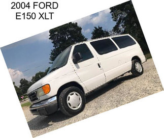 2004 FORD E150 XLT