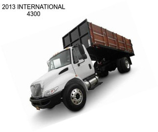 2013 INTERNATIONAL 4300