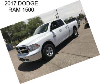 2017 DODGE RAM 1500