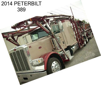 2014 PETERBILT 389