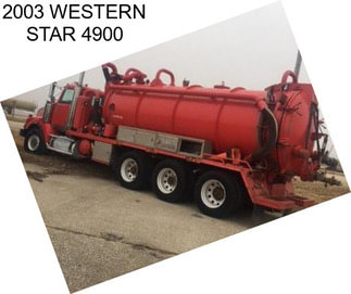 2003 WESTERN STAR 4900