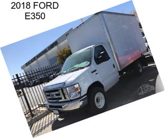 2018 FORD E350