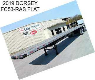 2019 DORSEY FC53-RAS FLAT