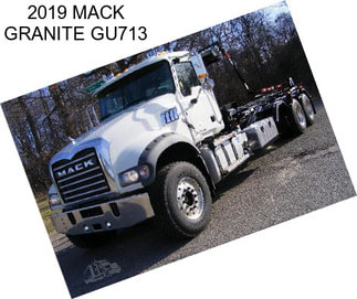 2019 MACK GRANITE GU713