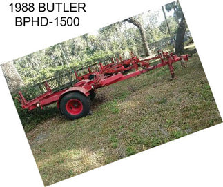 1988 BUTLER BPHD-1500
