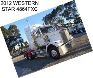 2012 WESTERN STAR 4864FXC