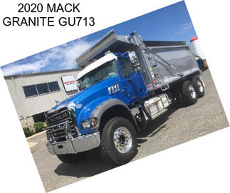 2020 MACK GRANITE GU713