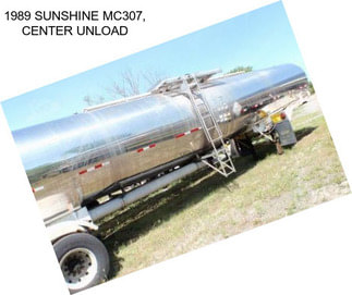 1989 SUNSHINE MC307, CENTER UNLOAD