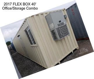 2017 FLEX BOX 40\' Office/Storage Combo