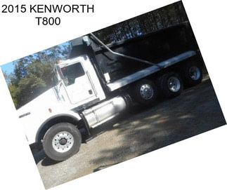 2015 KENWORTH T800