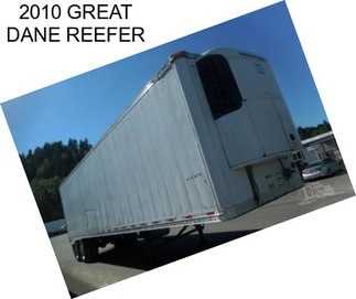 2010 GREAT DANE REEFER