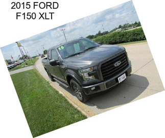 2015 FORD F150 XLT