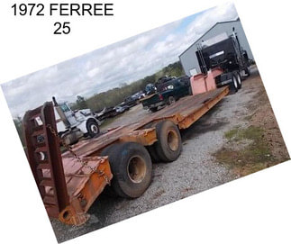 1972 FERREE 25