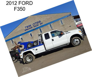 2012 FORD F350