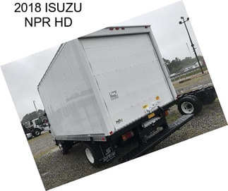 2018 ISUZU NPR HD