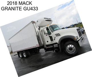 2018 MACK GRANITE GU433