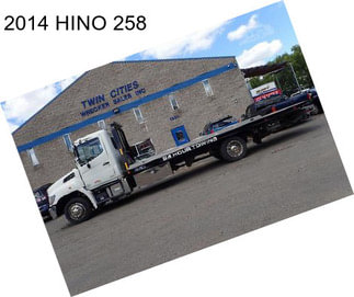 2014 HINO 258